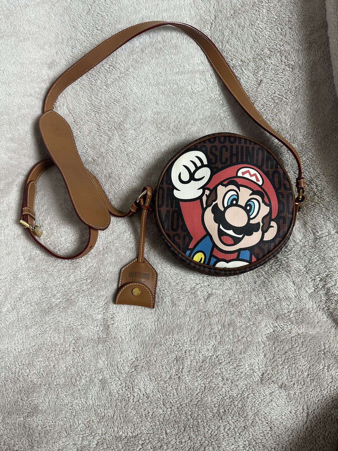 Moschino Nintendo Super Mario Collaboration Coin Pattern