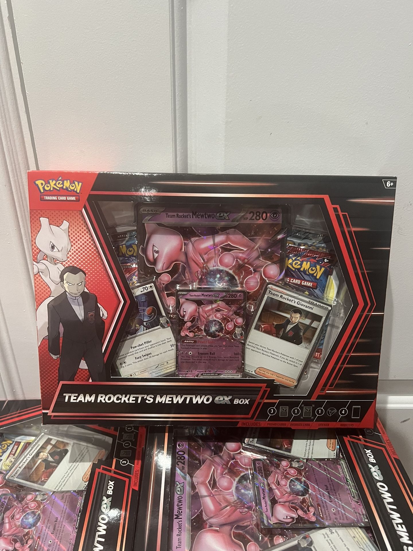 Pokemon Team Rocket’s Mewtwo Ex Box