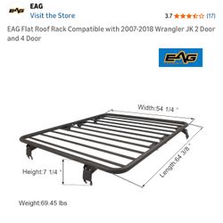 EAG Jeep Roof Rack + Awning Jeep Parts Jeep JK JKU