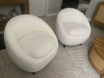 (2) Accent Chair set of two $300