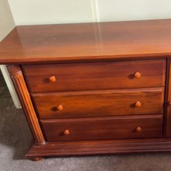 Solid Wood Dresser 