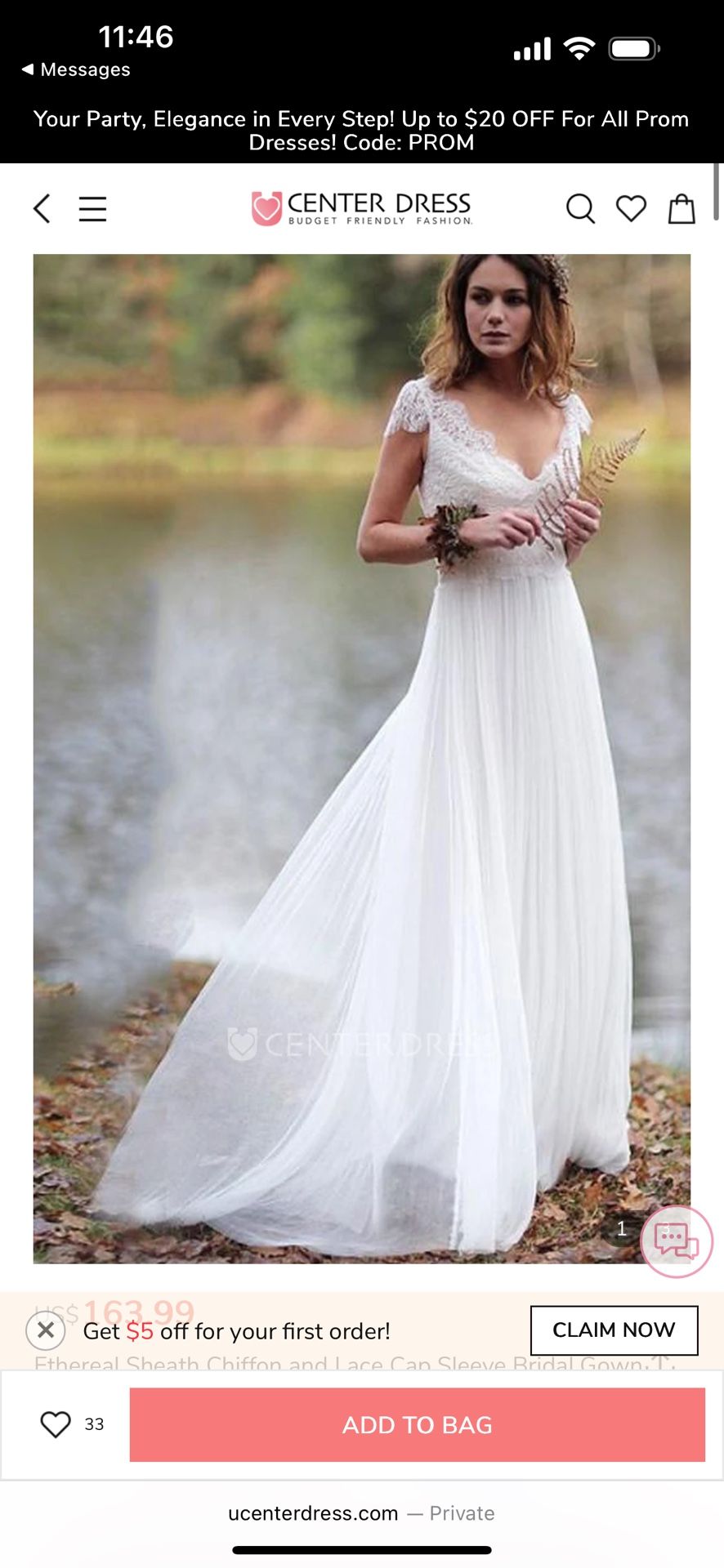 New Sz 8 White Wedding Gown With Lace Cap Sleeve And Veil