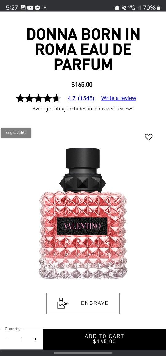 Valentino Women's Perfume