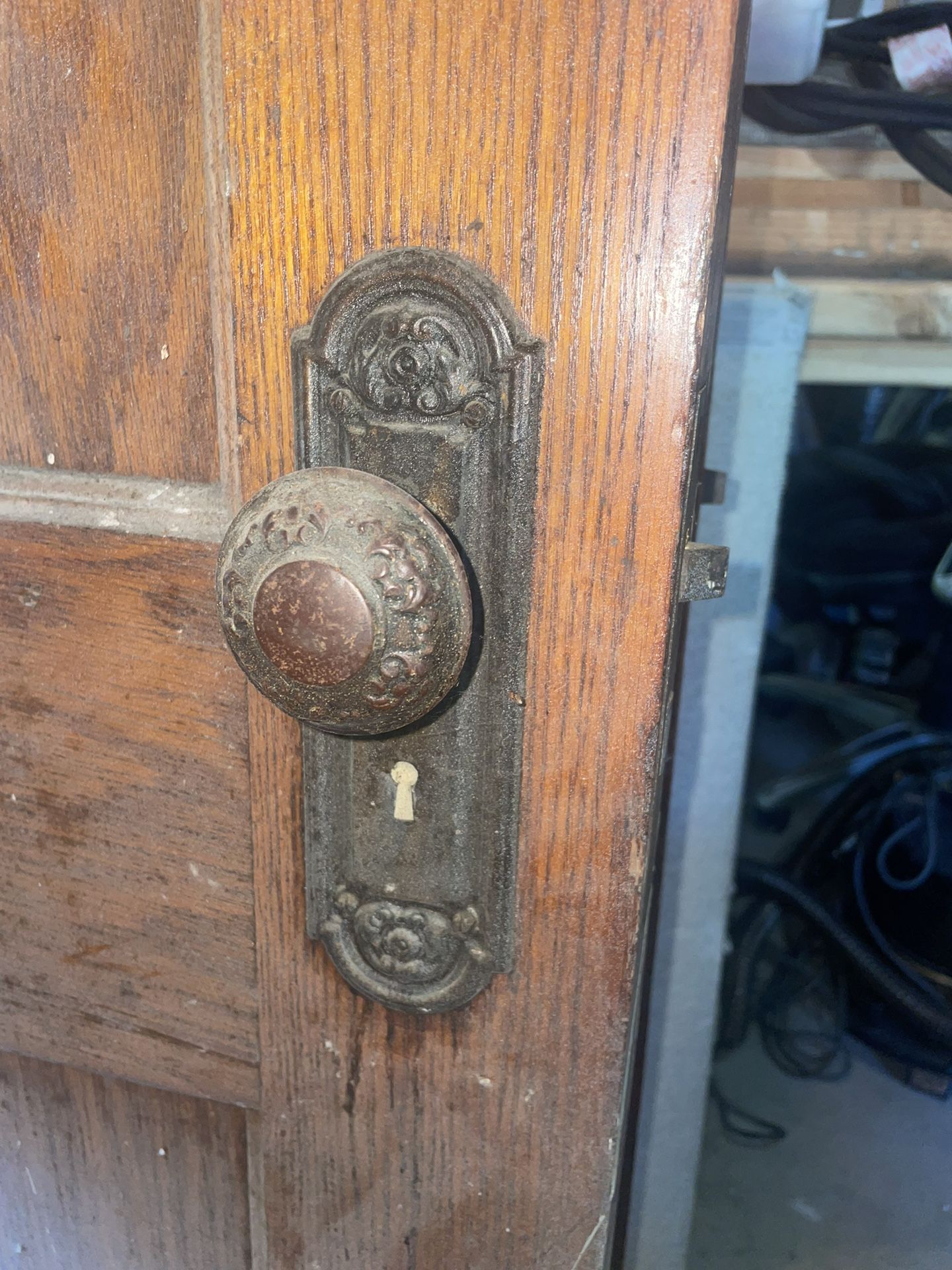 Vintage Solid Interior Wood Door