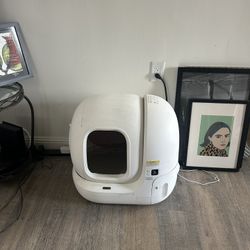 PETKIT Self Cleaning Cat Litter Box, PuraMax Cat Litter Box for Multiple Cats, App Control/xSecure/Odor Removal Automatic Cat Litter Box