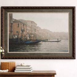 Italian Art W/ Customer Mat And Frame (free)