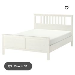 Ikea Hemnes queen bed frame
