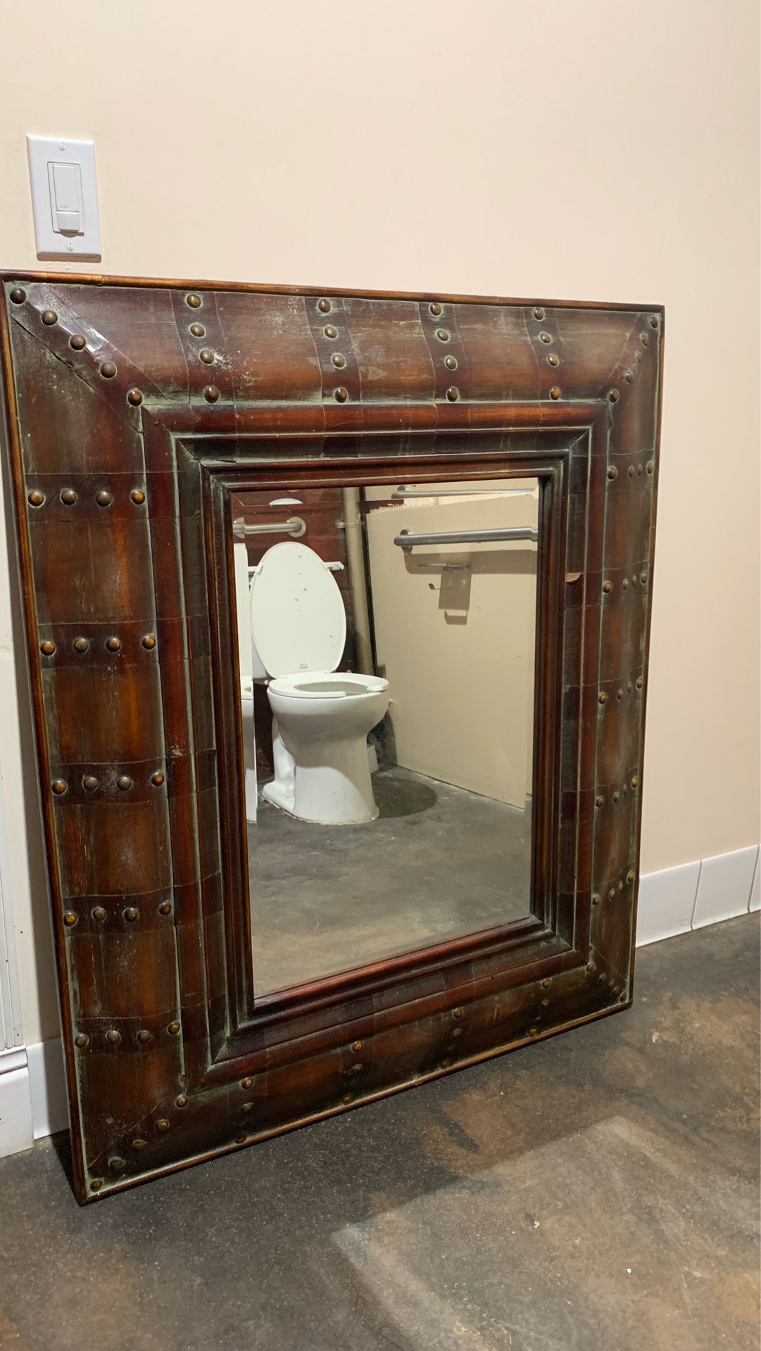 Antique mirror