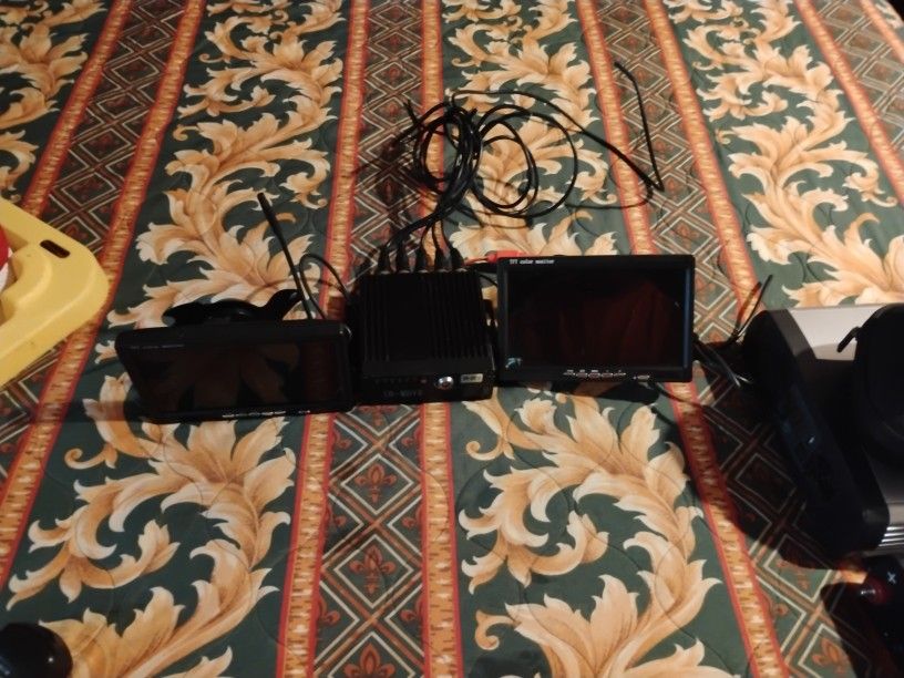 TV Color Monitor Set Up