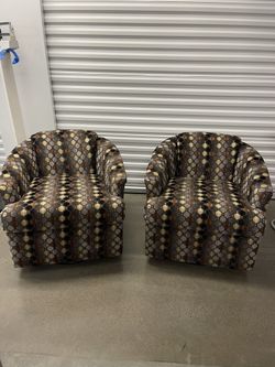 Patterned Chairs 