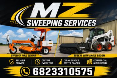 Sweeping comercial and residential