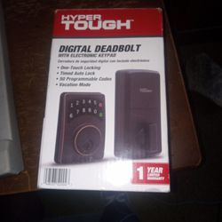 Digital Deadbolt With Electronic Keypad