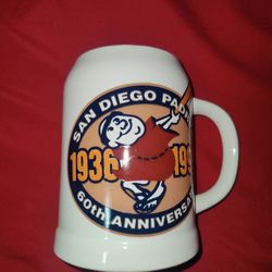 60th Anniversary San Diego Padres Mug