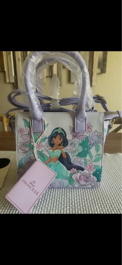 Loungefly Disney Princess Jasmine Floral Mini Satchel Bag