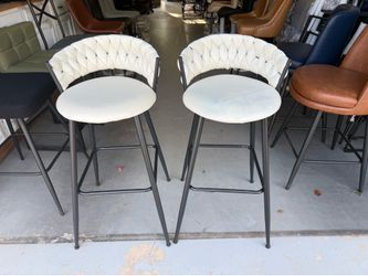 Brand new set of two Bar height Bar stools only $60 for the pair