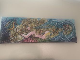 Mermaid painting