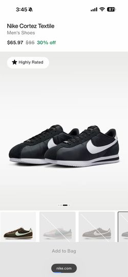 Nike Cortez Nylon Men’s 11.5