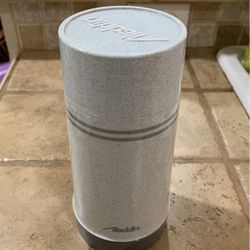 Vintage Aladdin Thermos Bottle Pint Wide Mouth 10 Oz Grey