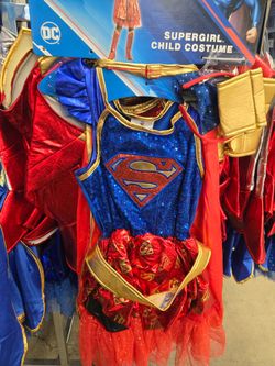 Super girl costume girl size small