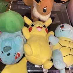 Pokémon Plushies