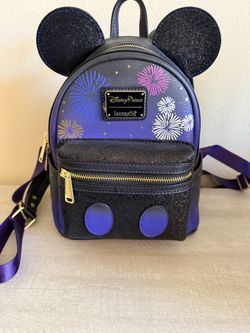 Disney Loungefly Backpack – Walt Disney World 50th Anniversary (Gently Used)