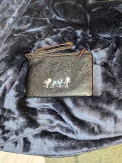 Coach Snoopy Wristlet Vintage