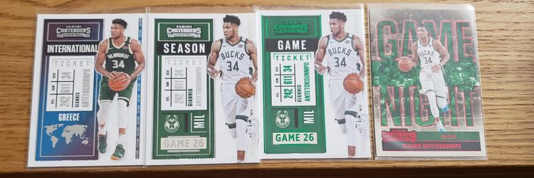 Giannis Antetokoumpo Card Lot