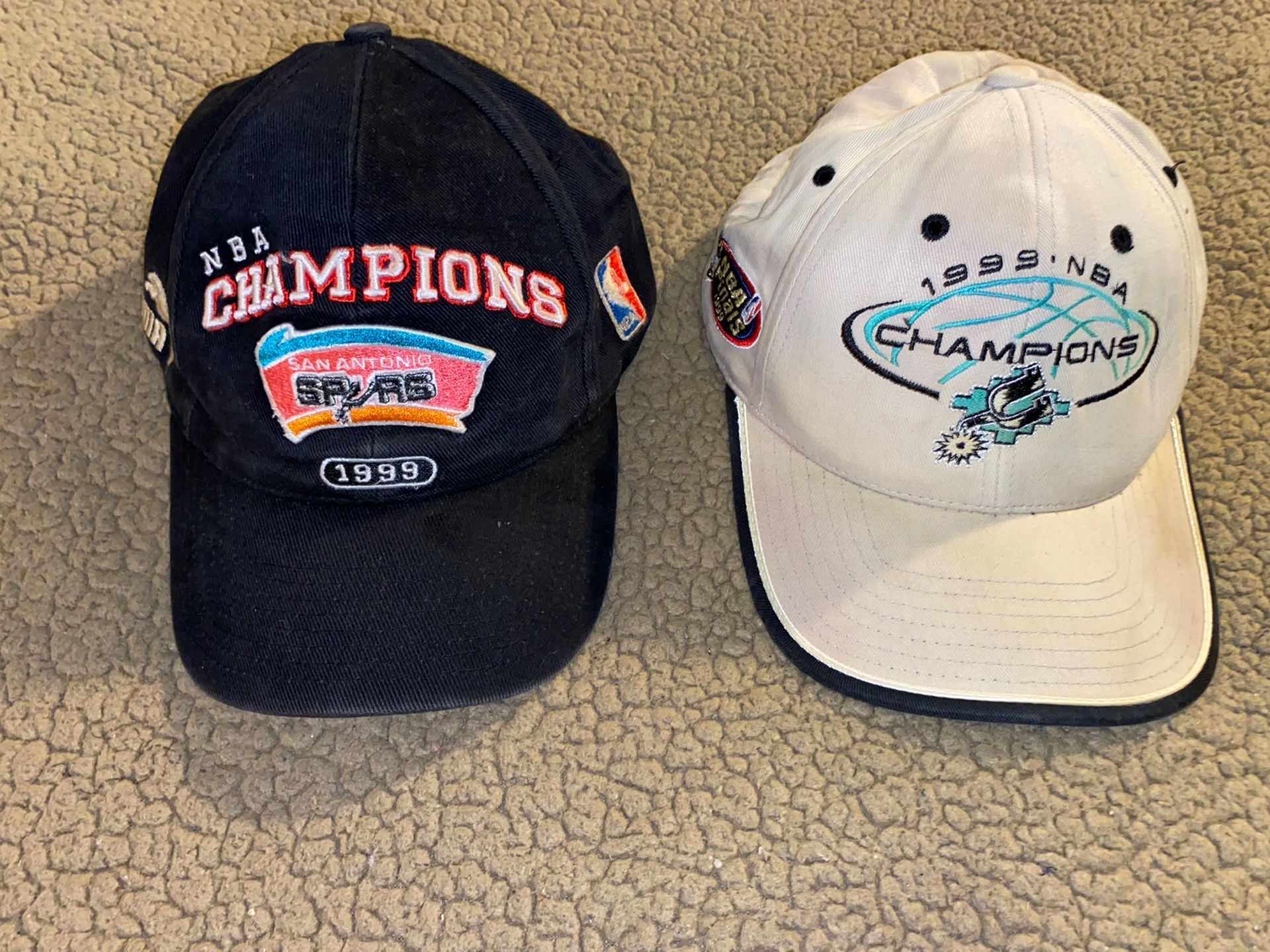 San Antonio Spurs Vintage 1999 Championship hats Caps 