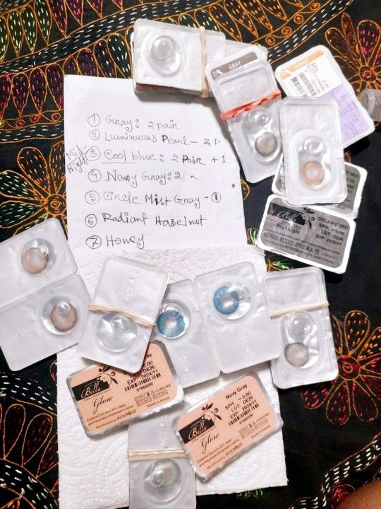Eye Contact Lenses (Brand New)
