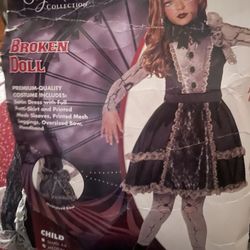 Broken Doll  Halloween Costume