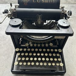 L.C. Smith Typewriter