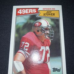 1987 Topps Football #119 Jeff Stover