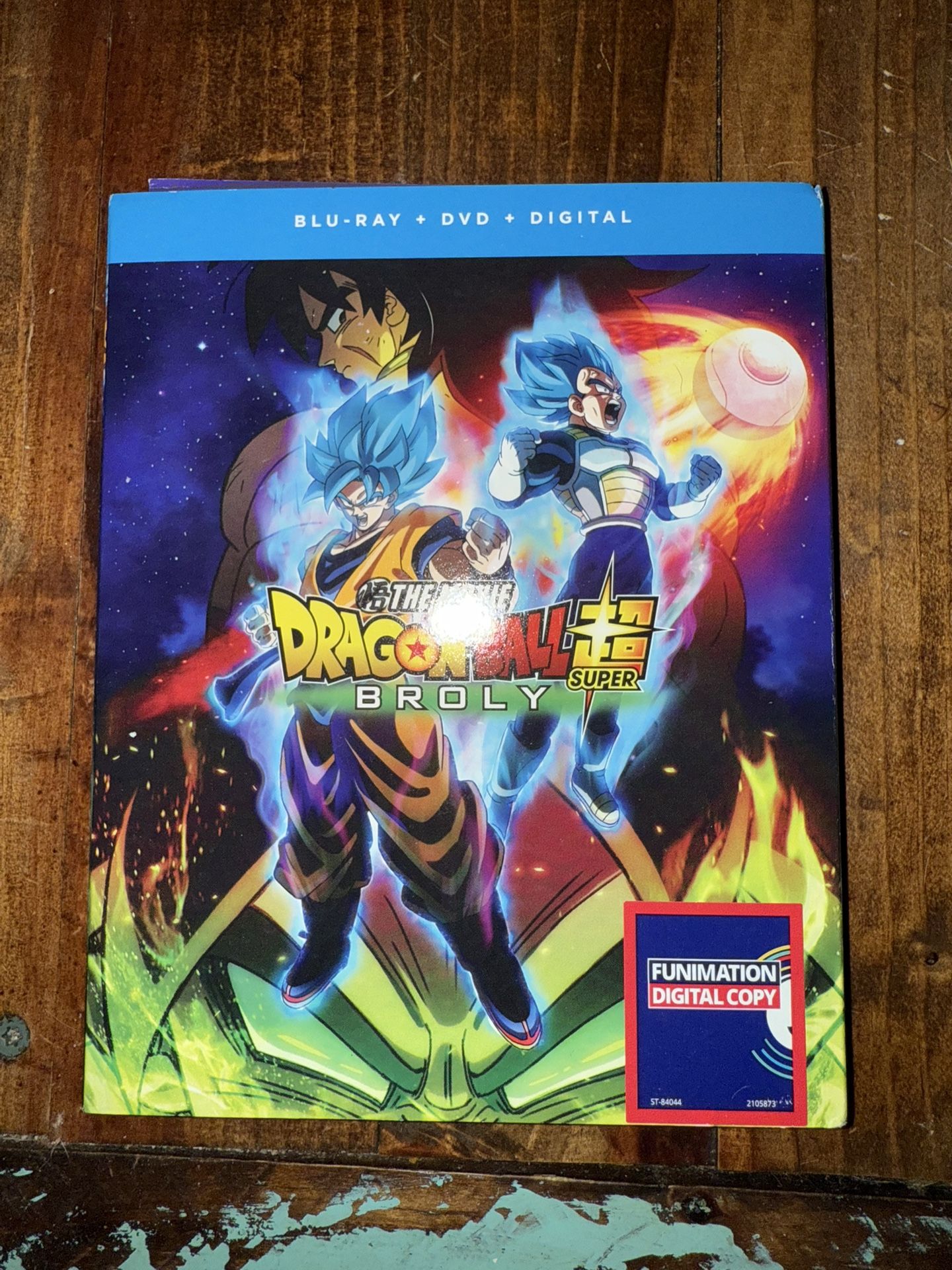 Dragon Ball Super Broly Blue Ray