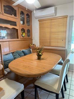 IKEA solid pine wood table