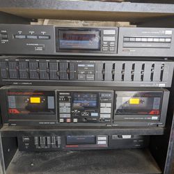 Sansui Vintage Component Audio System 