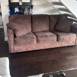 Couch And Love Seat- Microfiber