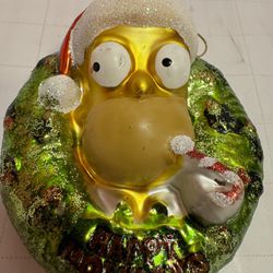 Homer Simpson Kurt S Adler Vintage Ornament 
