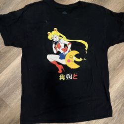Unisex Sailor Moon Tee Sz L