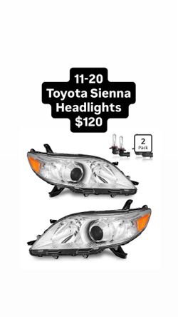 11-20 Toyota Sienna Headlights $120
