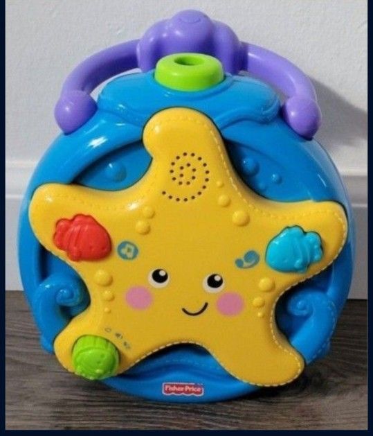 Fisher Price Ocean Wonders Soother. Music & Sound. Volume Switch. Take Along Projector. Gear/Toy. Bedtime. For Baby & Toddler. Gently Used.
