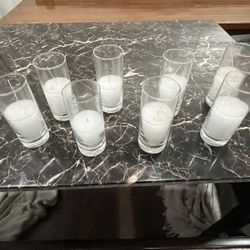 Lots Of Candles + Candle Holders