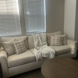 Beige Couch Set 