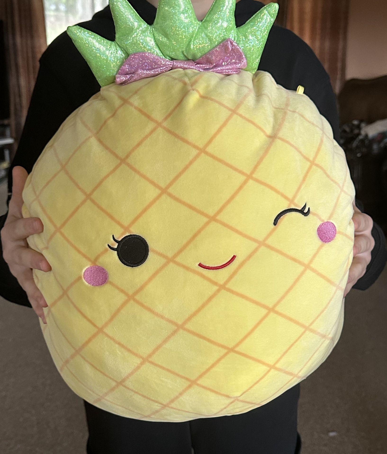 Official Squishmallows Maui The Pineapple 16" Plush Stuffed Animal Kellytoy