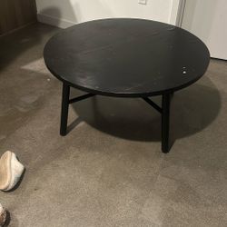 Black Coffee Table 