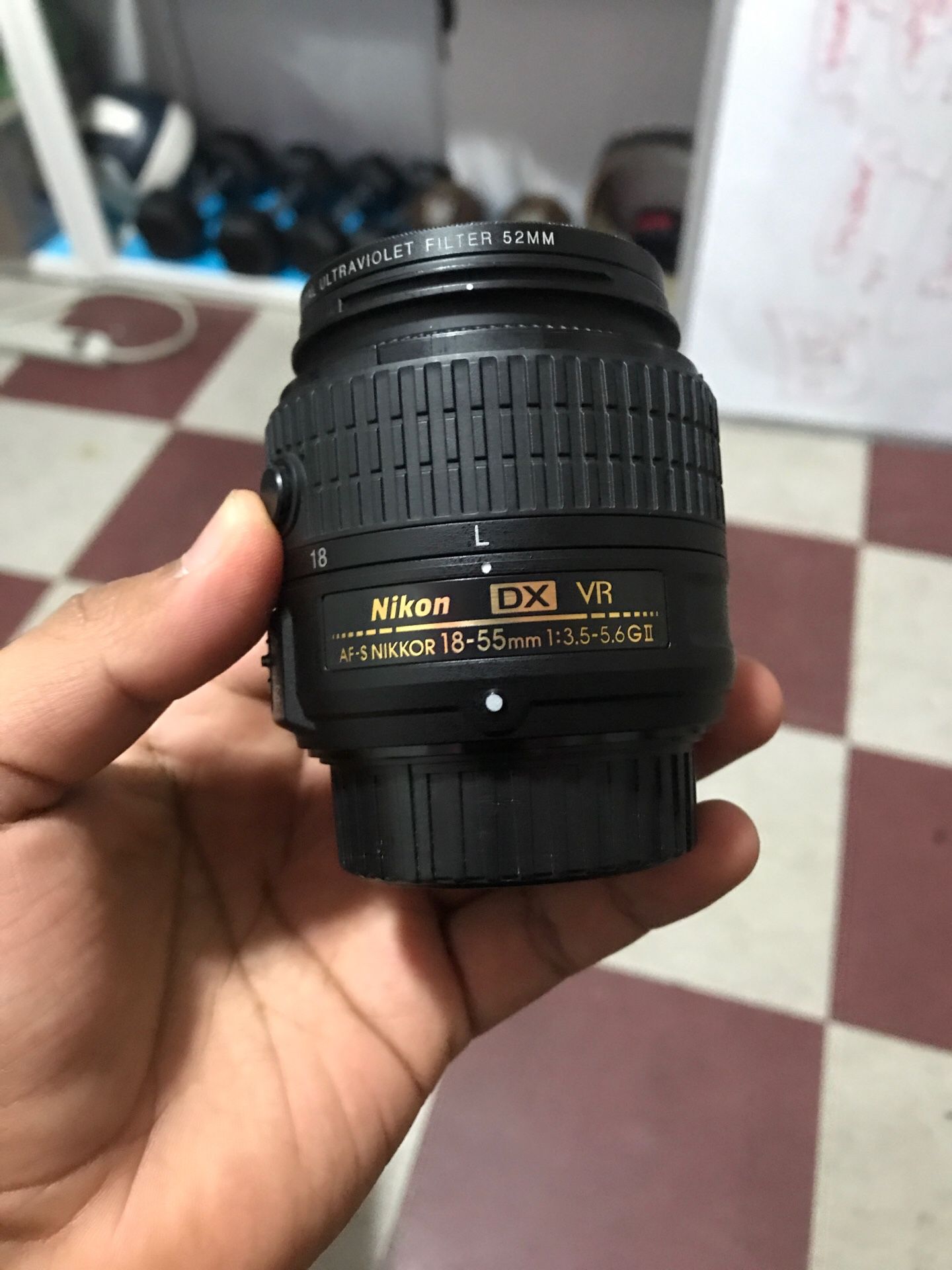 Nikon kit lens zoom 18-55mm f/3.5 -5.6