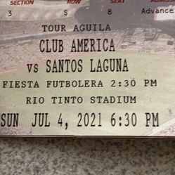 America Vs Santos 