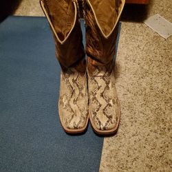 Snakeskin Boots