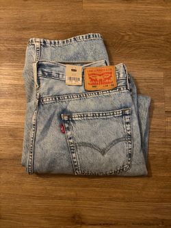 Levi's 565 Jeans W33 L32 Light Wash