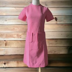 Vintage Pink Tunic Dress