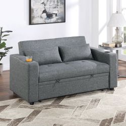 Sofa Bed With Cup Holders